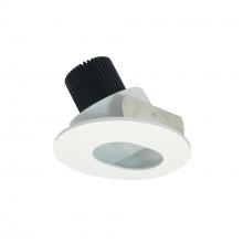 Nora NIO-4RSL40QMPW - 4" Iolite LED Round Adjustable Slot Aperture, 10-Degree Optic, 800lm / 12W, 4000K, Matte Powder