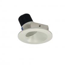 Nora NIO-4RW35XMPW/10 - 4" Iolite LED Round Wall Wash, 1000lm / 14W, 3500K, Matte Powder White Reflector / Matte Powder