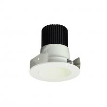Nora NIOB-2RNDC30XWW/10 - 2" Iolite LED Round Reflector, 1000lm / 14W, 3000K, White Reflector / White Flange