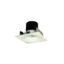 Nora NIOB-2SNB50XWW - 2" Iolite LED Square Bullnose, 800lm / 14W, 5000K, White Finish