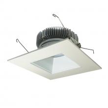 Nora NLCB2-6561530MPW - 6" Cobalt Dedicated High Lumen Square/Square, 1500lm, 3000K, Matte Powder White Reflector /