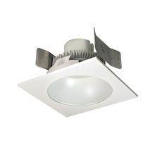 Nora NLCBC2-55340WW/10 - 5" Cobalt Click LED Retrofit, Square Reflector with Round Aperture, 1000lm / 12W, 4000K, White