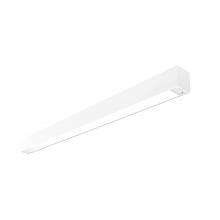 Nora NLUD-8334W/OS - 8' L-Line LED Indirect/Direct Linear, 12304lm / Selectable CCT, White Finish, with Motion Sensor