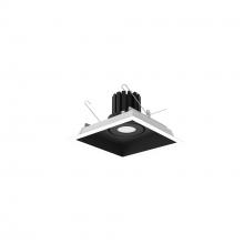 Nora NMRT3-1RL530NBW - One-Head Flanged LED Multiple Lighting Trim, 3500lm per Head w/ Narrow Flood Optic, 3000K, Regressed