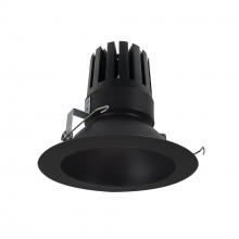 Nora NRM3-61L430NBB - 6" Marquise III Round Open Reflector, 2500lm, 3000K, Narrow Flood Optic, Black Reflector/Black