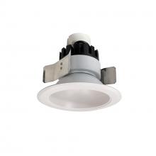 Nora NRMC3-51L140FWW - 5" Marquise III Retrofit, White Reflector/White Flange, 120-277V; 0-10V Dimming, 1300lm / 12W,