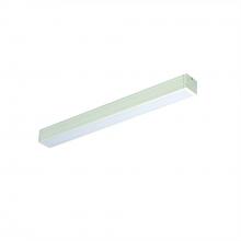 Nora NUD-6818/50W - 18" Bravo FROST LED Linear, 500lm/ft, 10W, 5000K, White Finish