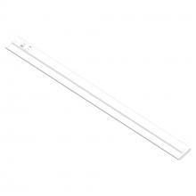 Nora NUDA-42TWMPW/USB - 42" 120V Adjustable LEDUR Under Cabinet with Selectable CCT & USB Ports, Matte Powder White