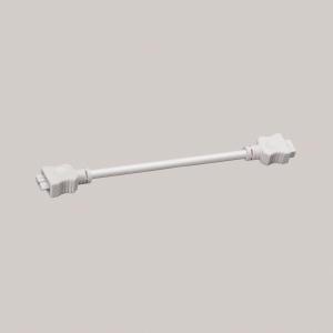 4U/6U 9" Interconnect Cable White