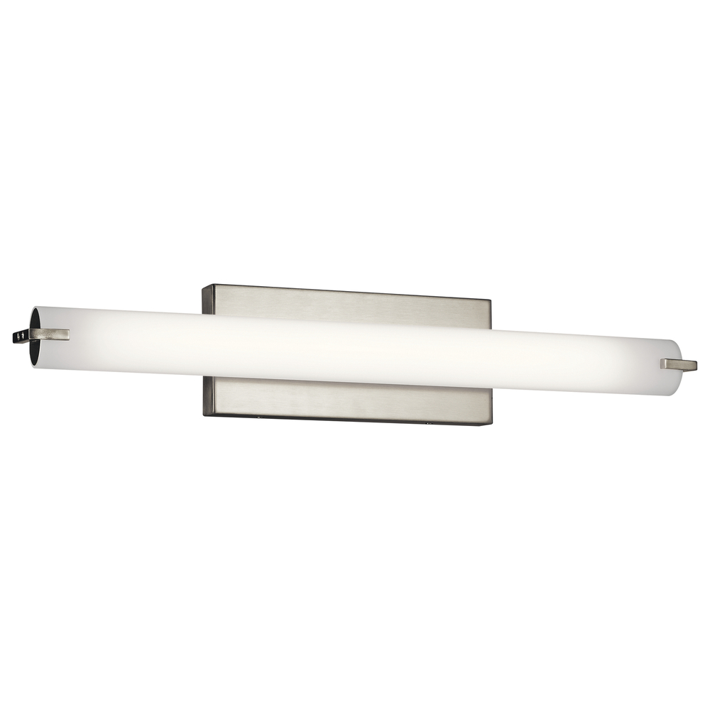26" Linear LED Vanity Light Brushed Nickel
