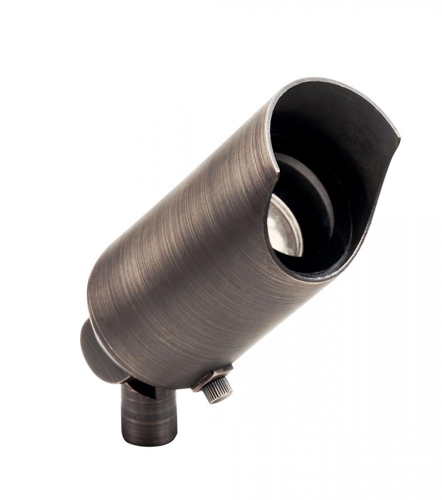 12V 1 Light Mini Accent Light Centennial Brass