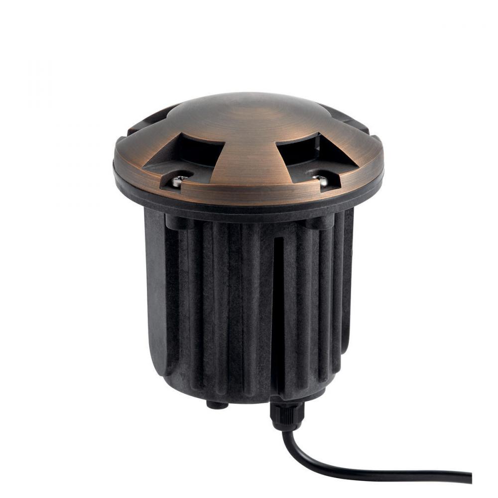 Brass Beacon In-Ground 12V Centennial Brass