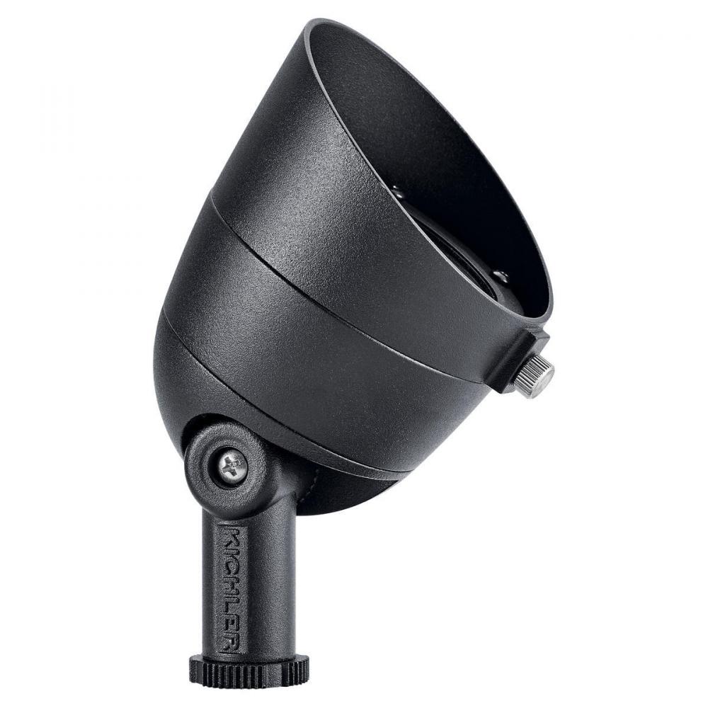 2700K 500 Lumen 35 Degree Flood Textured Black