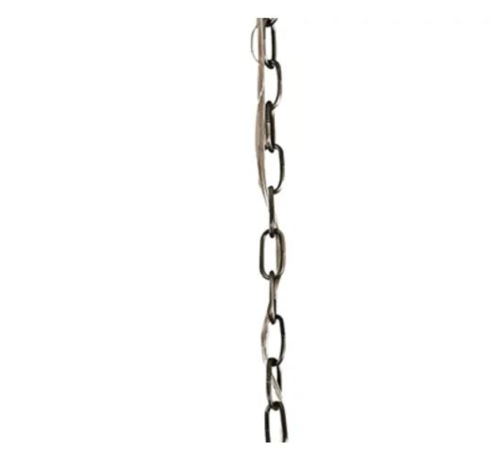 36" Standard Gauge Chain Brushed Natural Brass