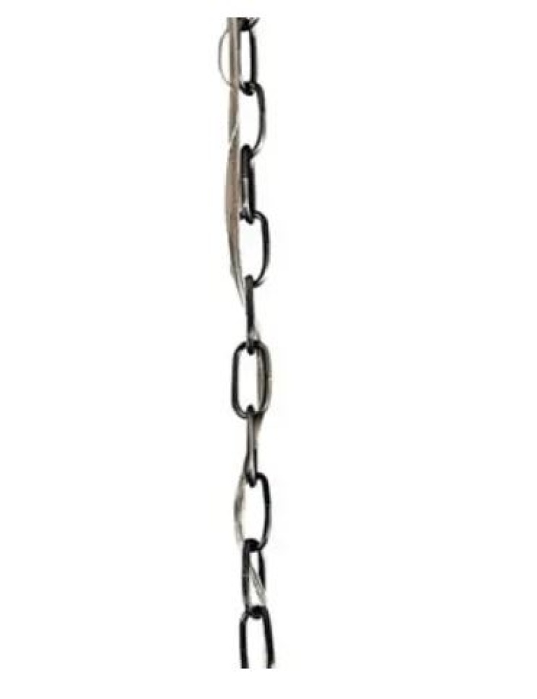 36" Standard Gauge Chain Satin Nickel
