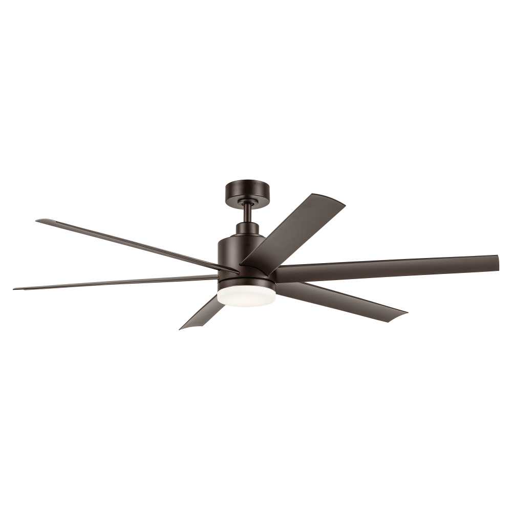 65" Loa Ceiling Fan with Satin Etch Cased Opal Glass