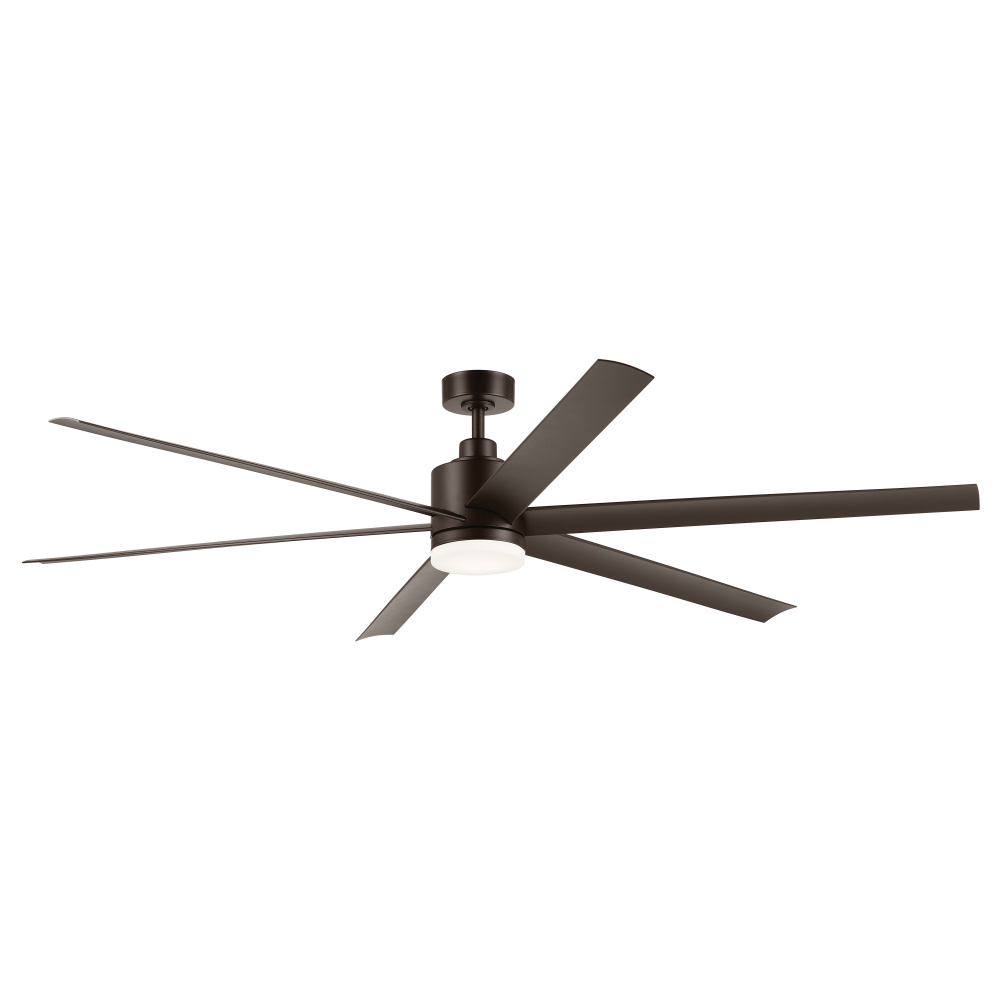 80" Loa Ceiling Fan with Satin Etch Cased Opal Glass