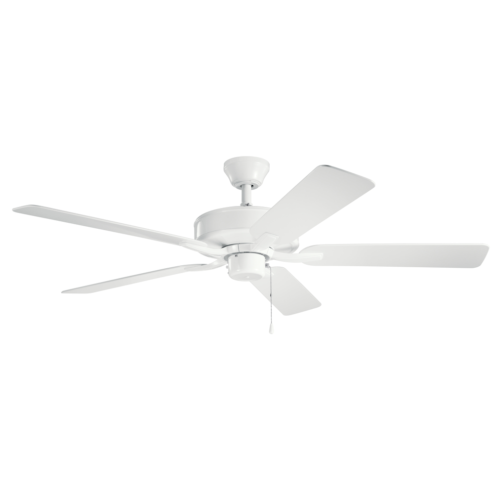52" Basics Pro Patio Fan White