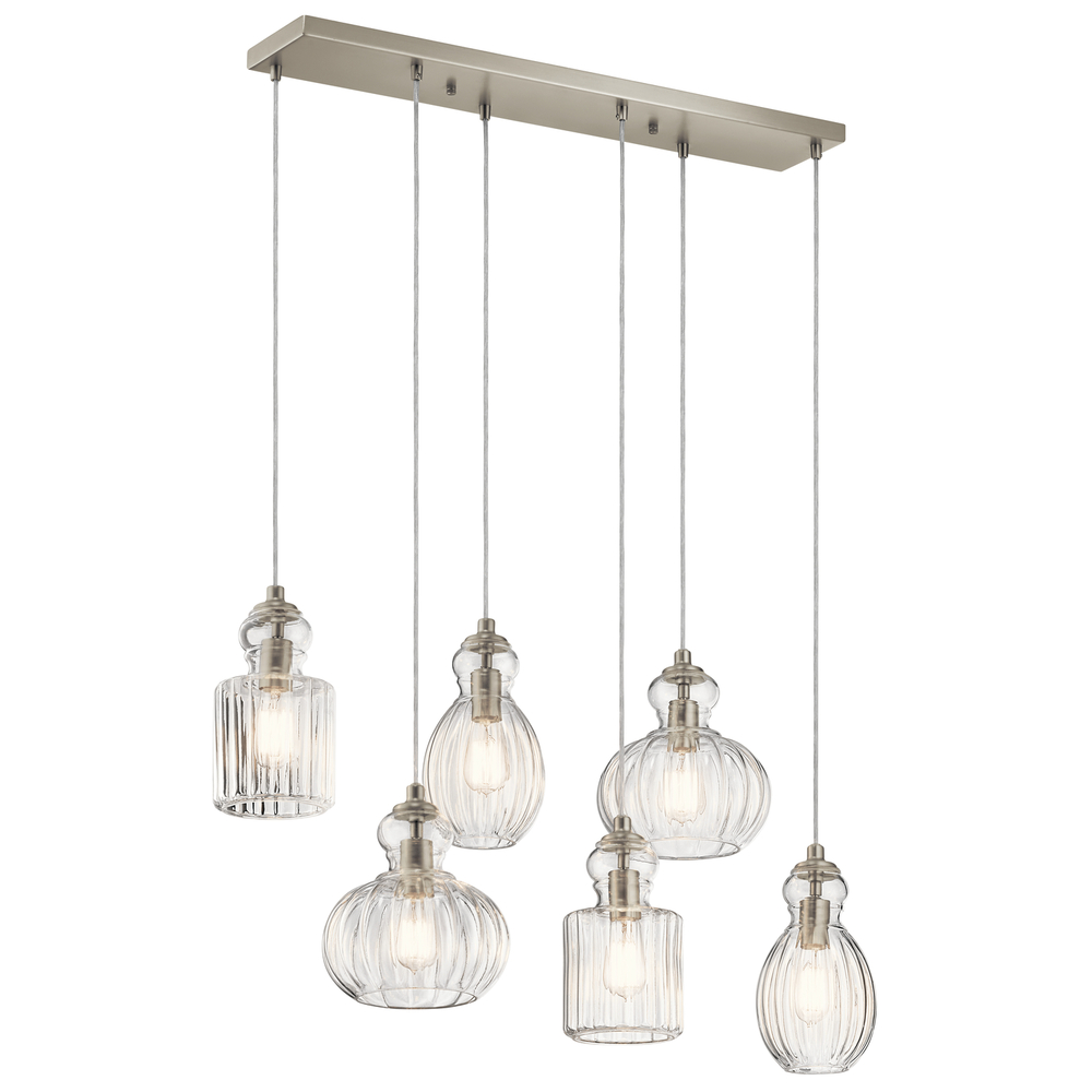 Linear Chandelier 6Lt