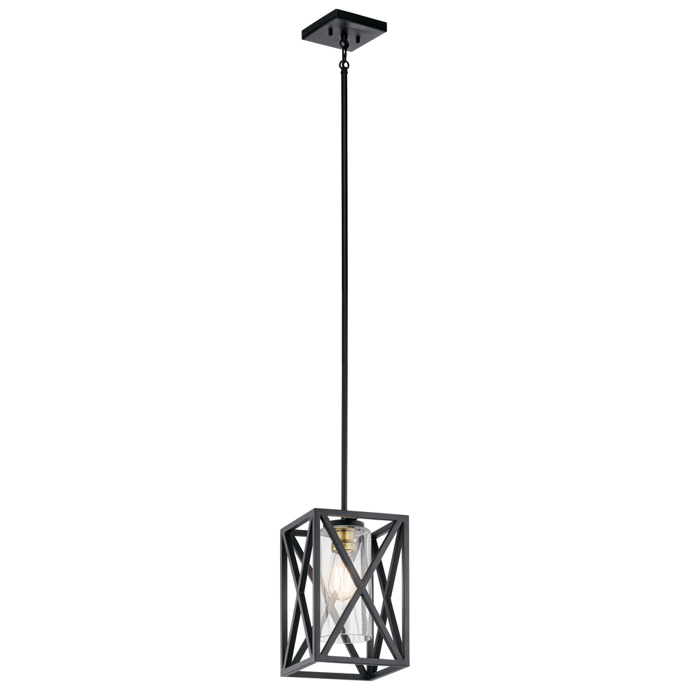 Moorgate 1 Light Mini Pendant Black