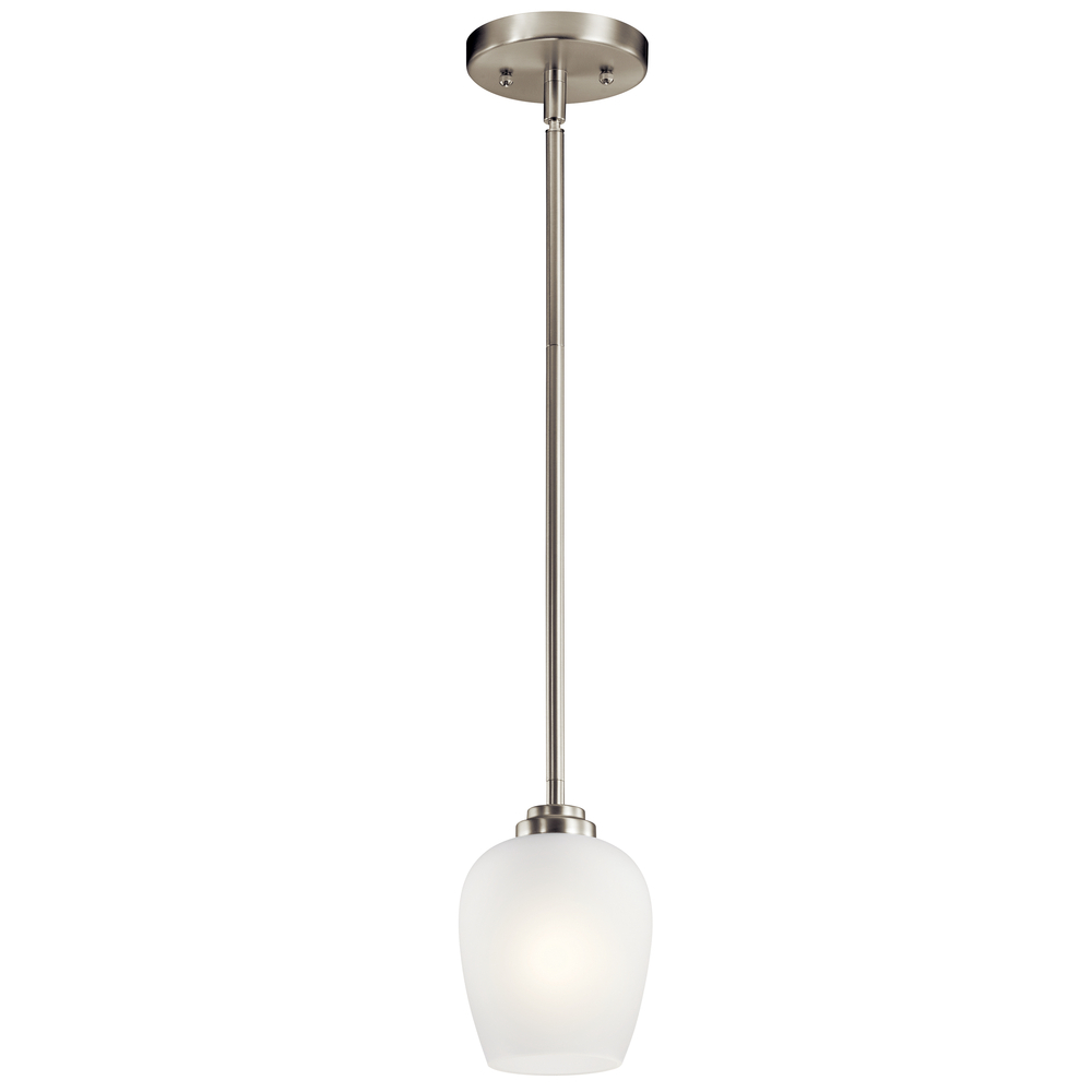 Valserrano 7.75" 1 Light Mini Pendant Brushed Nickel