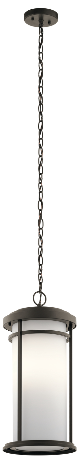 Toman 21.25" 1 Light Pendant Olde Bronze