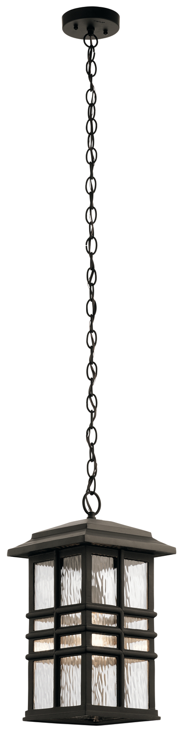 Beacon Square 9.5" 1 Light Pendant Olde Bronze