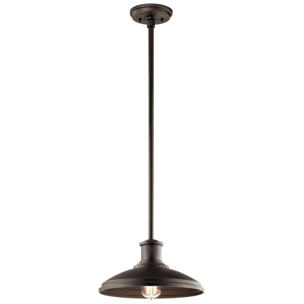 Allenbury 1 Light Convertible Pendant Olde Bronze