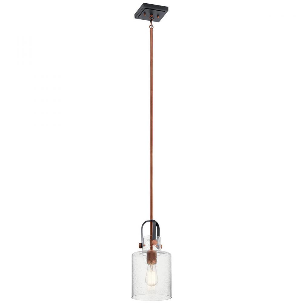 Kitner 7" 1 Light Pendant Antique Copper