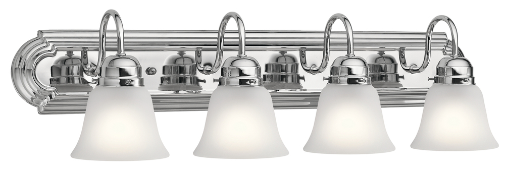 4 Light Vanity Light Chrome