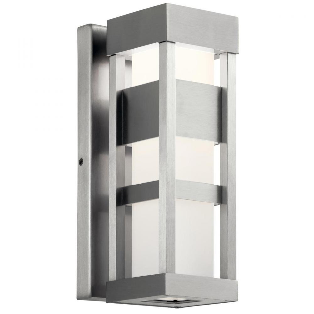 Ryler LED 3000K 12" Wall Light Brushed Aluminum