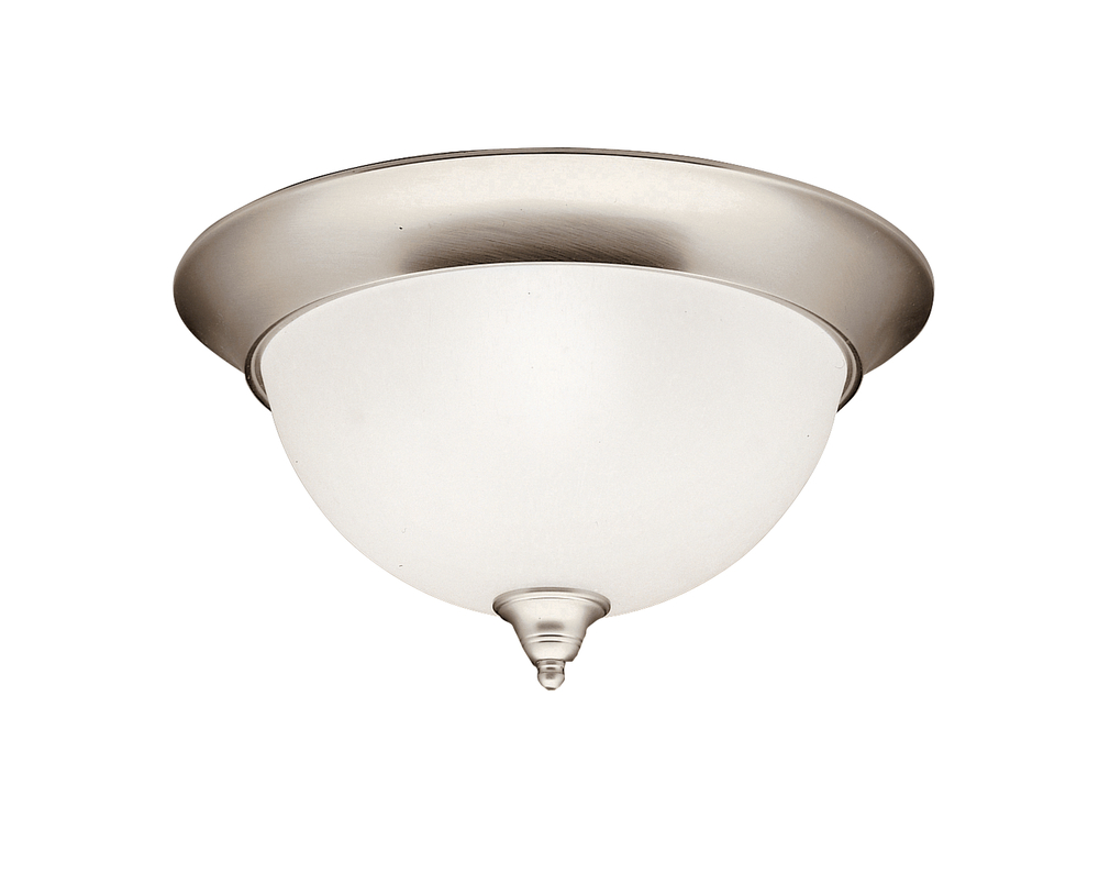 Dover 16" 3 Light Flush Mount Brushed Nickel