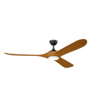 Kichler 310570AVI - 70" Mylo Ceiling Fan with Satin Etch Cased Opal Glass in Anvil Iron with Honey Maple Wood Blades