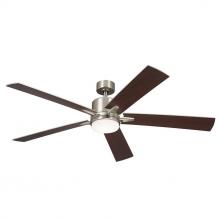 Kichler 330060NI - 60" Lucian Elite XL 5 Blade Indoor Ceiling Fan with Etched Cased Opal Glass