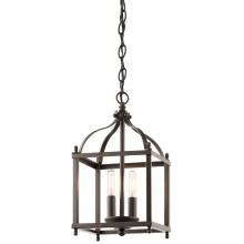 Kichler 42565OZ - Larkin 14.75" 2 Light Pendant in Olde Bronze