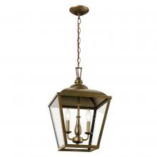 Kichler 52474CHZ - Gentle Hill 19" 2 Light Pendant Character Bronze