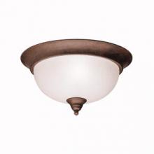 Kichler 8064TZ - Dover 2 Light Flush Mount Tannery Bronze