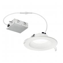 Kichler DLRC06R2790WHT - Direct-to-Ceiling 6 inch Round Recessed 27K LED Downlight in White