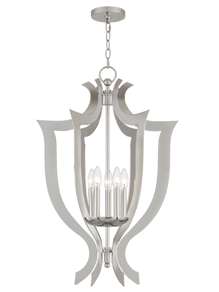 5 Lt CH Lantern Chandelier