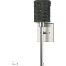 Livex Lighting 13716-91 - 1 Light Brushed Nickel Single ADA Sconce