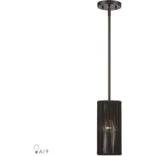 Livex Lighting 49121-92 - 1 Light English Bronze Mini Pendant
