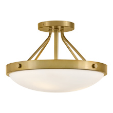 Lark 84363GO - Medium Semi-Flush Mount
