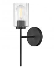 Lark 85580BK - Medium Single Light Sconce