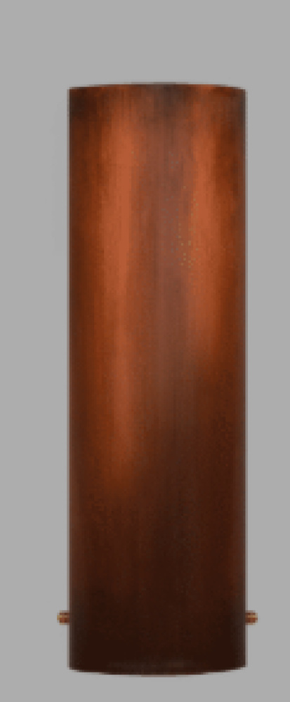 16" Copper Wall Sconce Hammered