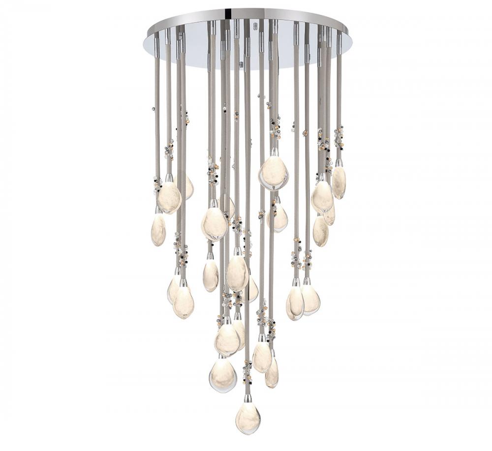 Bellissima, 24 Light LED Chandelier, Chrome