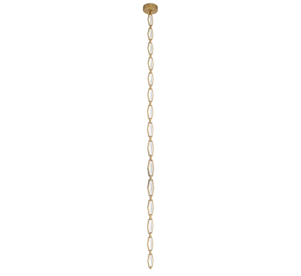 Rimini 15 Light LED Chandelier Aged Brass