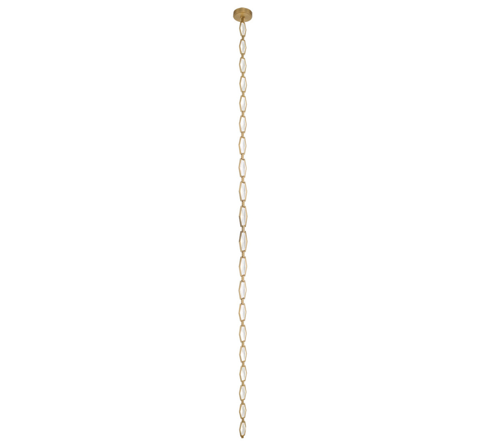 Rimini 20 Light LED Chandelier Aged Brass