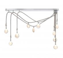 Lib & Co. US 12068-01 - Bellissima, 10 Light Linear Chandelier, Chrome