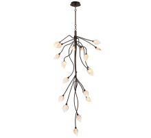 Lib & Co. US 12308-043 - Modena,18 Light LED Grand Chandelier Black With Gold Accent
