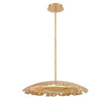 Lib & Co. US 12319-028 - Lipari 25" LED Chandelier Gold Leaf